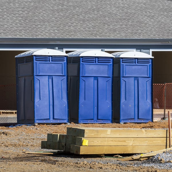 is there a specific order in which to place multiple porta potties in Mokane Missouri